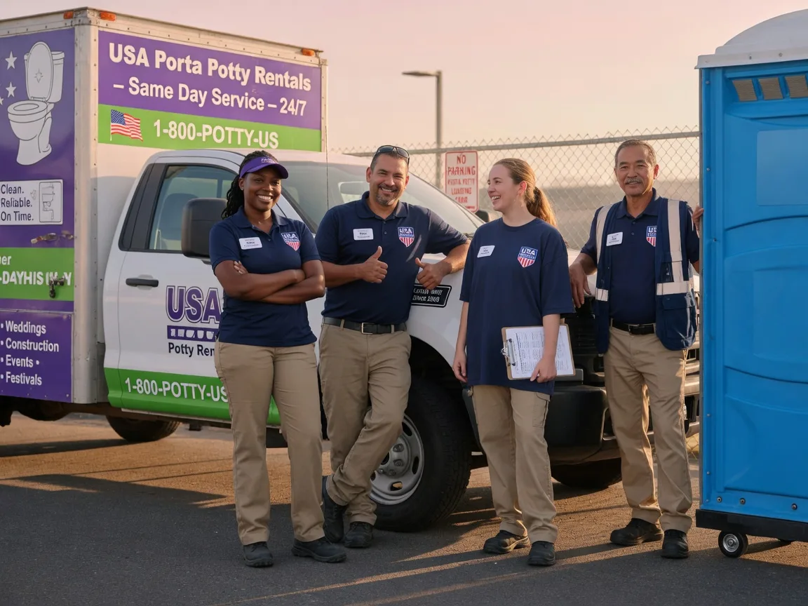 Porta Potty Rental company in Hamilton, VA